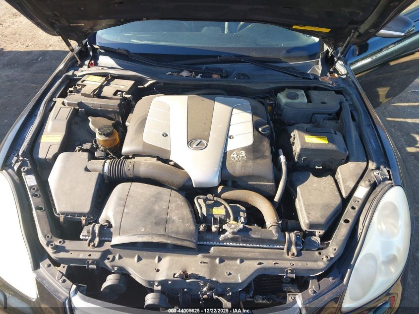 2004 Lexus Sc 430 VIN: JTHFN48Y240056569 Lot: 44005625