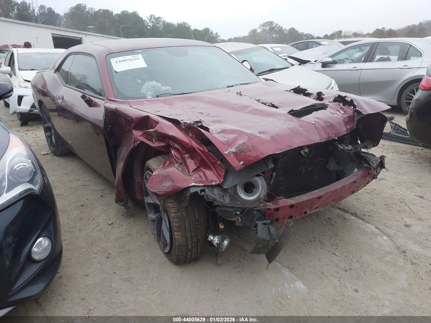 2C3CDZJGXNH212137 2022 Dodge Challenger Gt auction photo 1