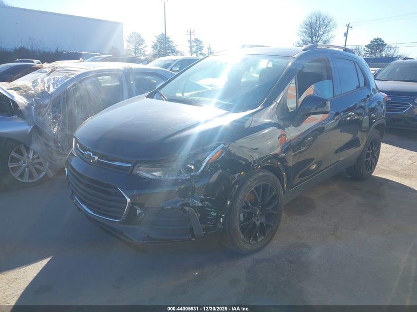 VIN KL7CJLSM6NB529117 2022 CHEVROLET TRAX FWD LT