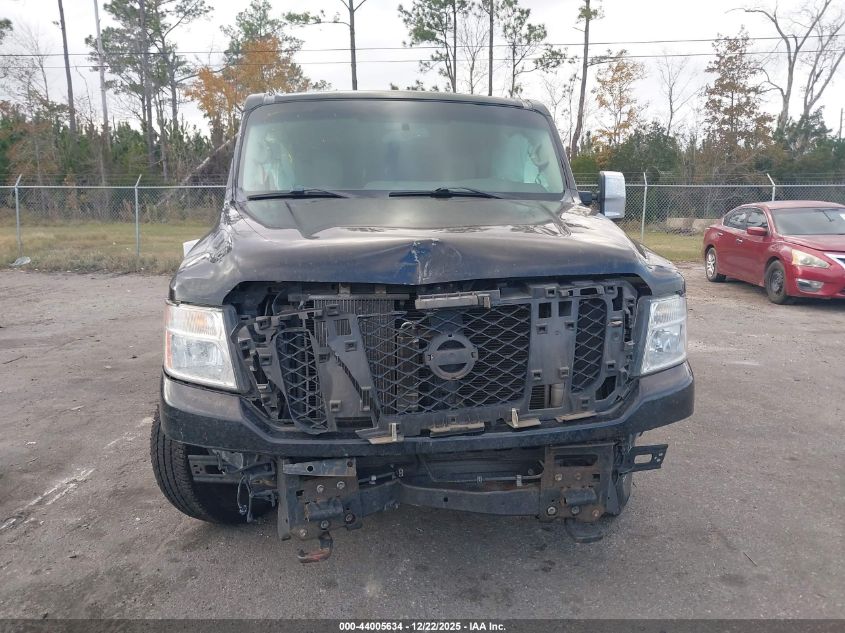 2016 Nissan Nv Passenger Nv3500 Hd Sl V8 VIN: 5BZAF0AA8GN855472 Lot: 44005634