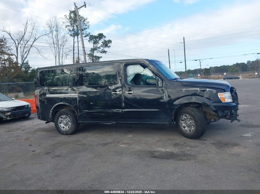 2016 Nissan Nv Passenger Nv3500 Hd Sl V8 VIN: 5BZAF0AA8GN855472 Lot: 44005634