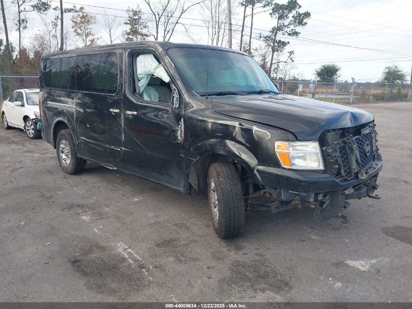 2016 Nissan Nv Passenger Nv3500 Hd Sl V8 VIN: 5BZAF0AA8GN855472 Lot: 44005634
