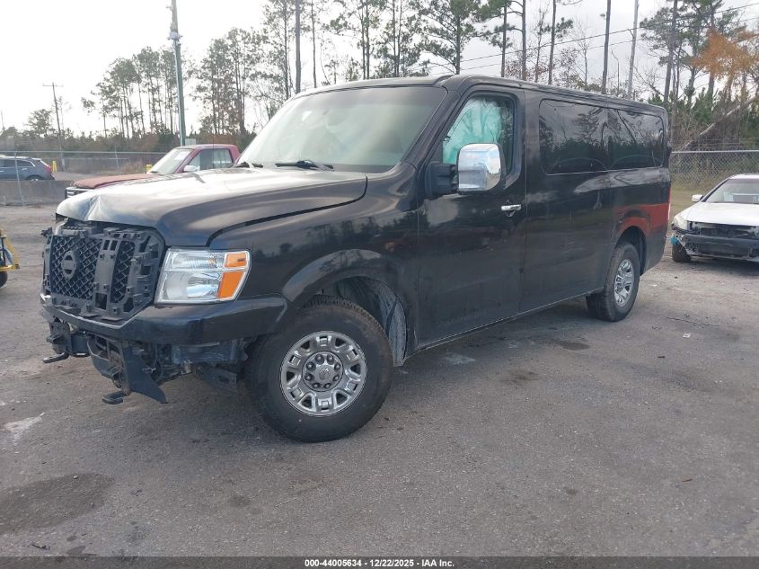 2016 Nissan Nv Passenger Nv3500 Hd Sl V8 VIN: 5BZAF0AA8GN855472 Lot: 44005634