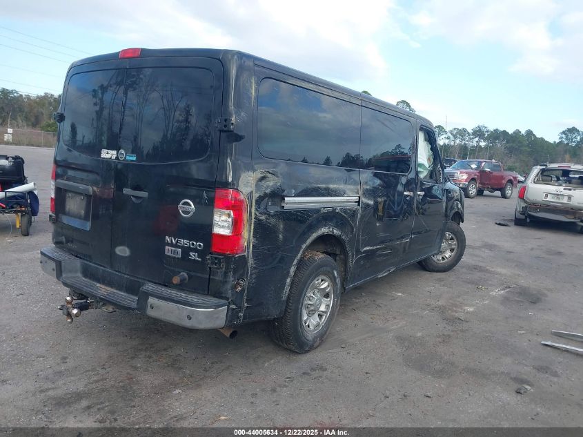 2016 Nissan Nv Passenger Nv3500 Hd Sl V8 VIN: 5BZAF0AA8GN855472 Lot: 44005634