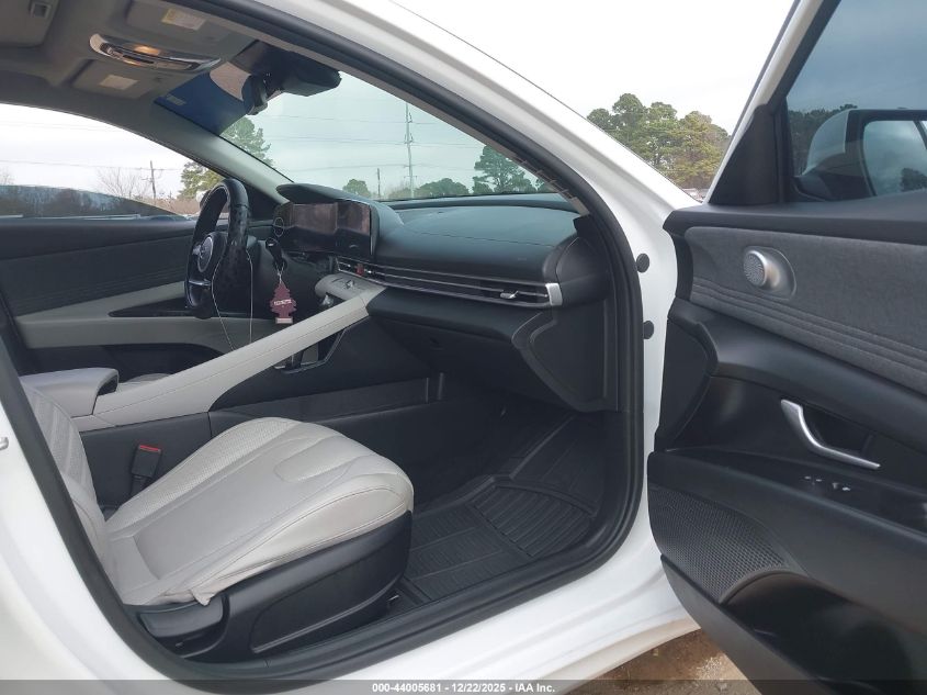 2021 Hyundai Elantra Limited VIN: 5NPLP4AG7MH017284 Lot: 44005681