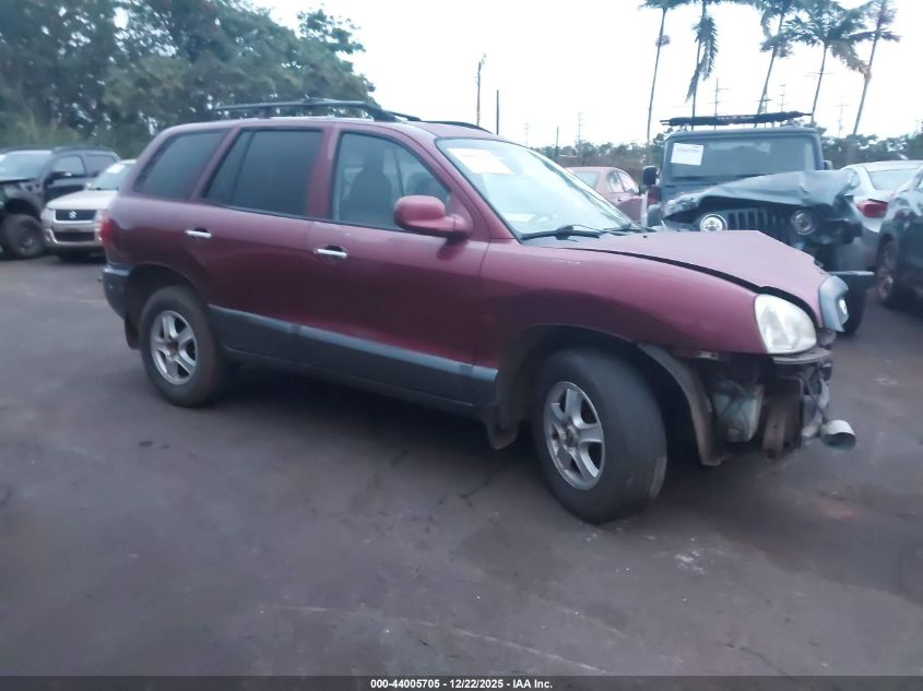 2003 Hyundai Santa Fe Gls/Lx VIN: KM8SC73EX3U484879 Lot: 44005705