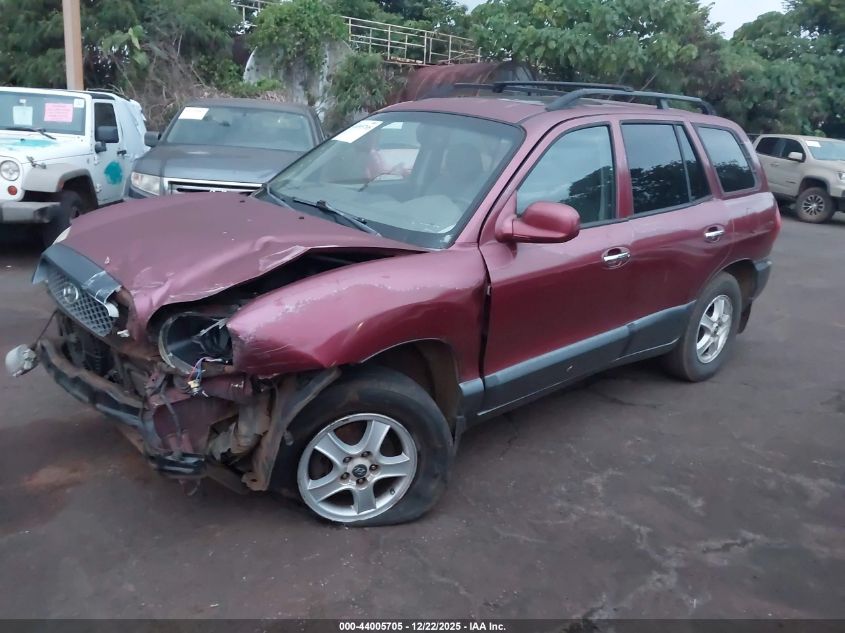 2003 Hyundai Santa Fe Gls/Lx VIN: KM8SC73EX3U484879 Lot: 44005705