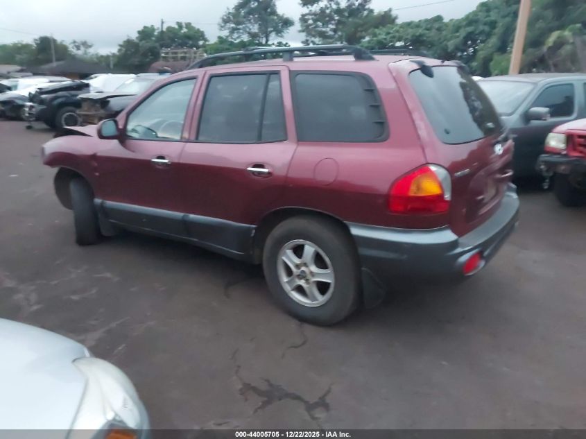 2003 Hyundai Santa Fe Gls/Lx VIN: KM8SC73EX3U484879 Lot: 44005705