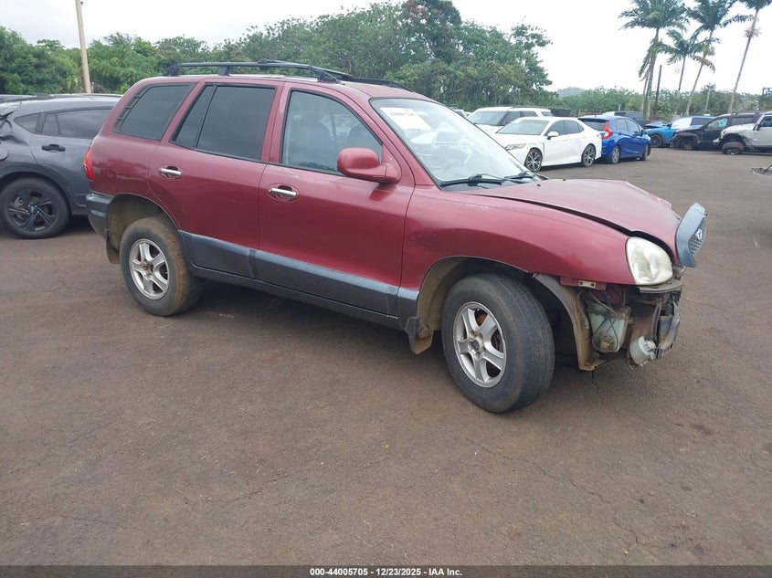 KM8SC73EX3U484879 2003 Hyundai Santa Fe Gls/Lx auction photo 1