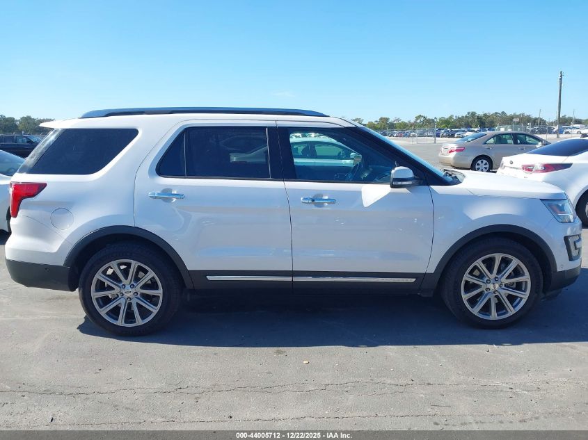 2017 Ford Explorer Limited VIN: 1FM5K7F81HGD15877 Lot: 44005712