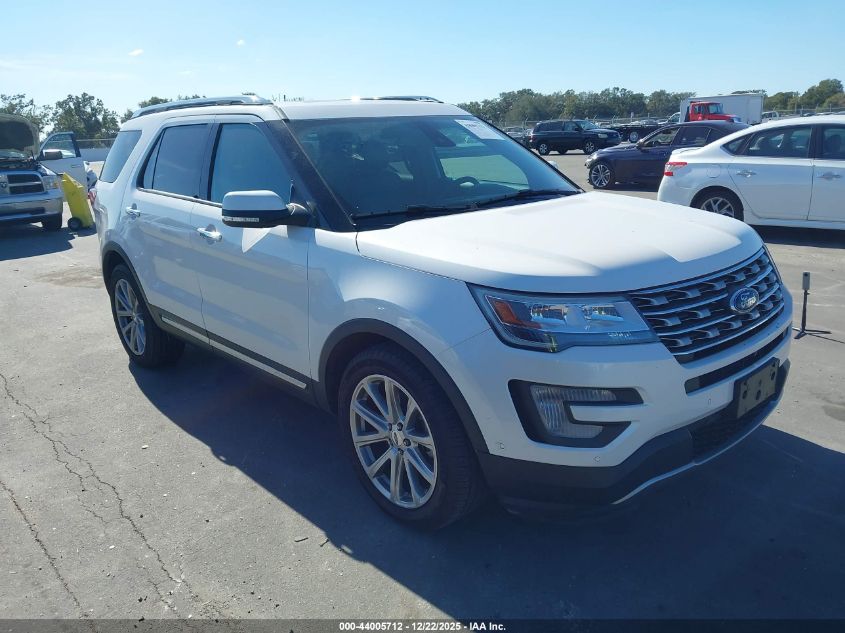 2017 Ford Explorer Limited VIN: 1FM5K7F81HGD15877 Lot: 44005712