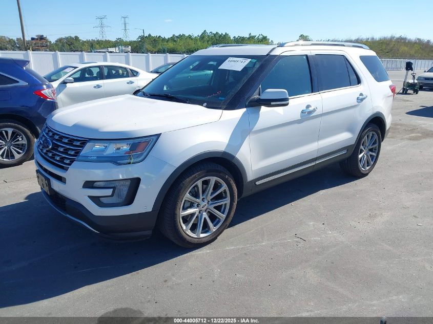 2017 Ford Explorer Limited VIN: 1FM5K7F81HGD15877 Lot: 44005712