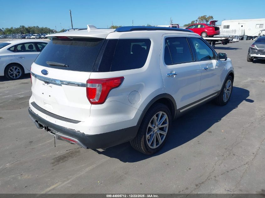 2017 Ford Explorer Limited VIN: 1FM5K7F81HGD15877 Lot: 44005712