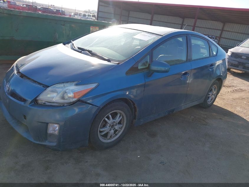 2010 Toyota Prius Iv VIN: JTDKN3DU2A5072167 Lot: 44005741