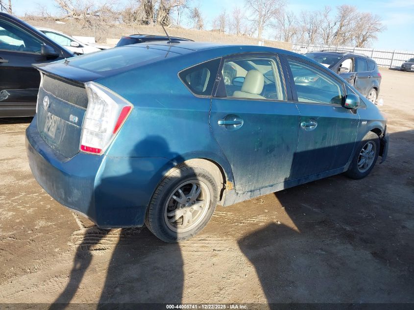 2010 Toyota Prius Iv VIN: JTDKN3DU2A5072167 Lot: 44005741