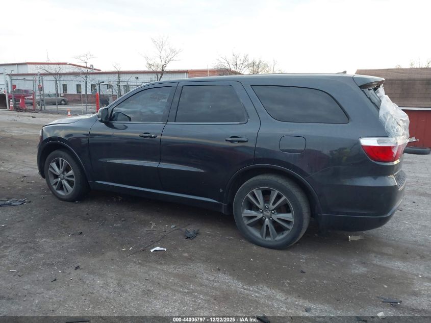2013 Dodge Durango R/T VIN: 1C4SDJCTXDC658602 Lot: 44005797