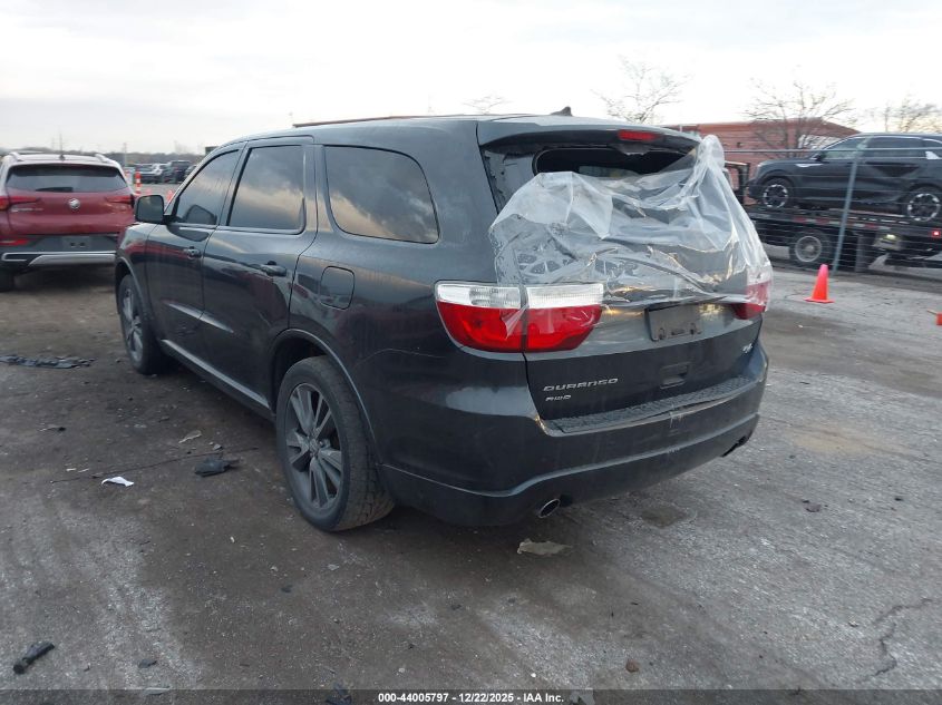 2013 Dodge Durango R/T VIN: 1C4SDJCTXDC658602 Lot: 44005797