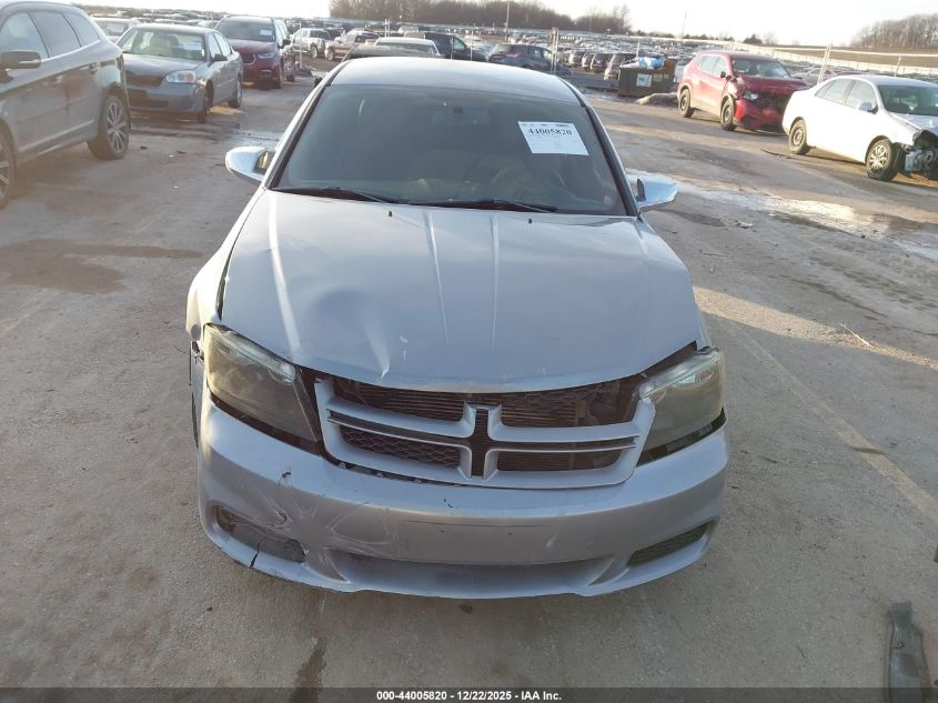 2014 Dodge Avenger Se VIN: 1C3CDZAB8EN189243 Lot: 44005820