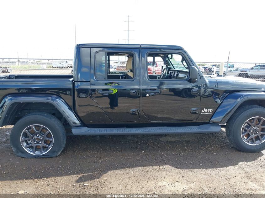 2023 Jeep Gladiator Overland 4X4 VIN: 1C6HJTFG0PL500844 Lot: 44005874