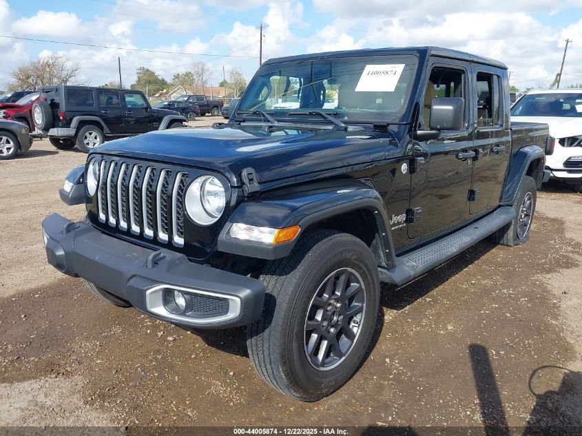 2023 Jeep Gladiator Overland 4X4 VIN: 1C6HJTFG0PL500844 Lot: 44005874