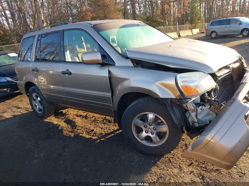 2HKYF185X4H560298 2004 Honda Pilot Ex-L auction photo 1