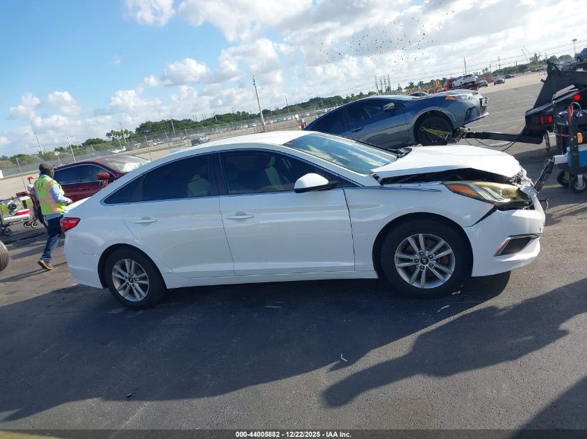 2017 Hyundai Sonata Se VIN: 5NPE24AF5HH449683 Lot: 44005882