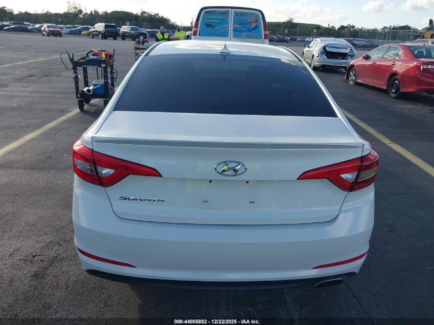 2017 Hyundai Sonata Se VIN: 5NPE24AF5HH449683 Lot: 44005882