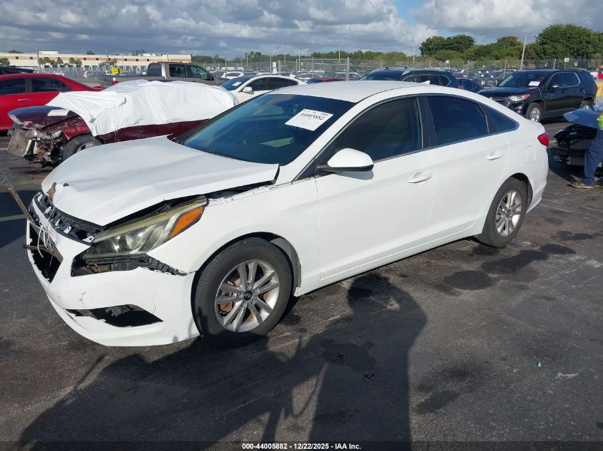2017 Hyundai Sonata Se VIN: 5NPE24AF5HH449683 Lot: 44005882