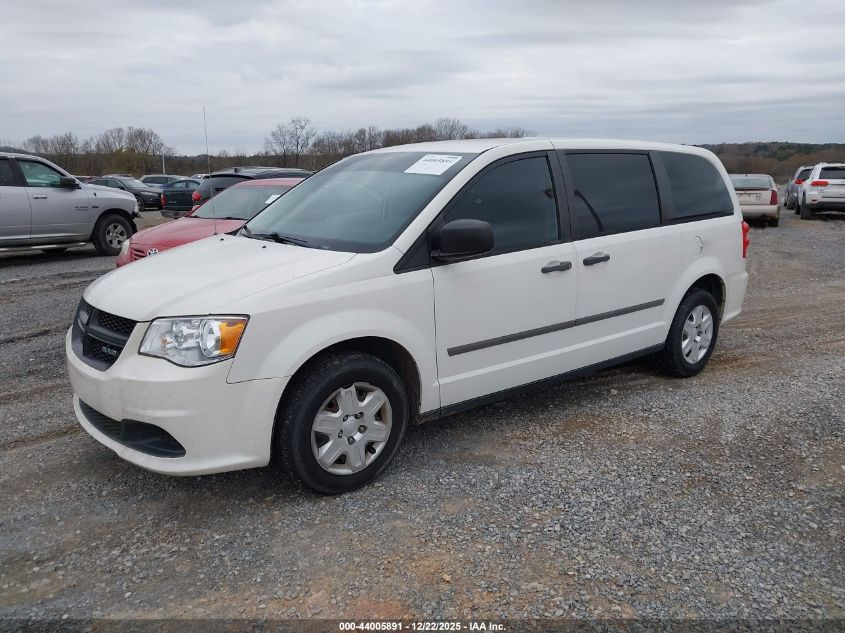 2012 Ram Cargo C/V VIN: 2C4RDGAG5CR193238 Lot: 44005891