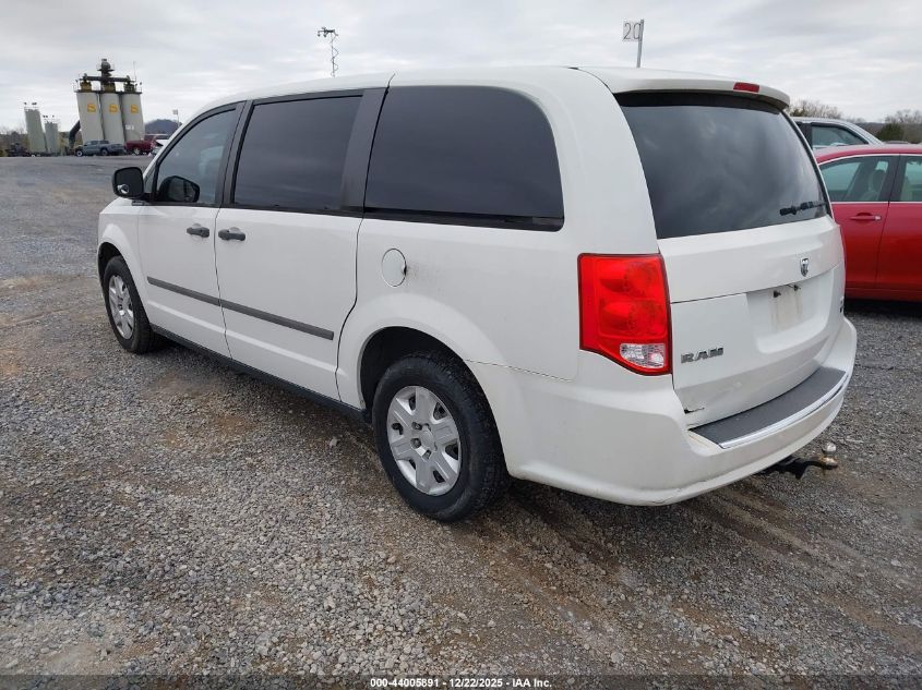 2012 Ram Cargo C/V VIN: 2C4RDGAG5CR193238 Lot: 44005891