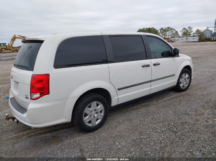 2012 Ram Cargo C/V VIN: 2C4RDGAG5CR193238 Lot: 44005891