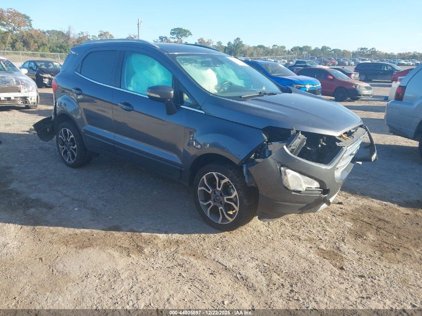 2018 Ford Ecosport Titanium VIN: MAJ6P1WL0JC248915 Lot: 44005897