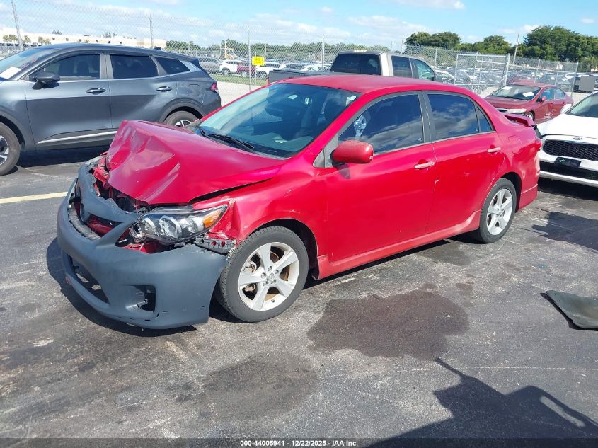 2013 Toyota Corolla S VIN: 2T1BU4EE2DC101092 Lot: 44005941