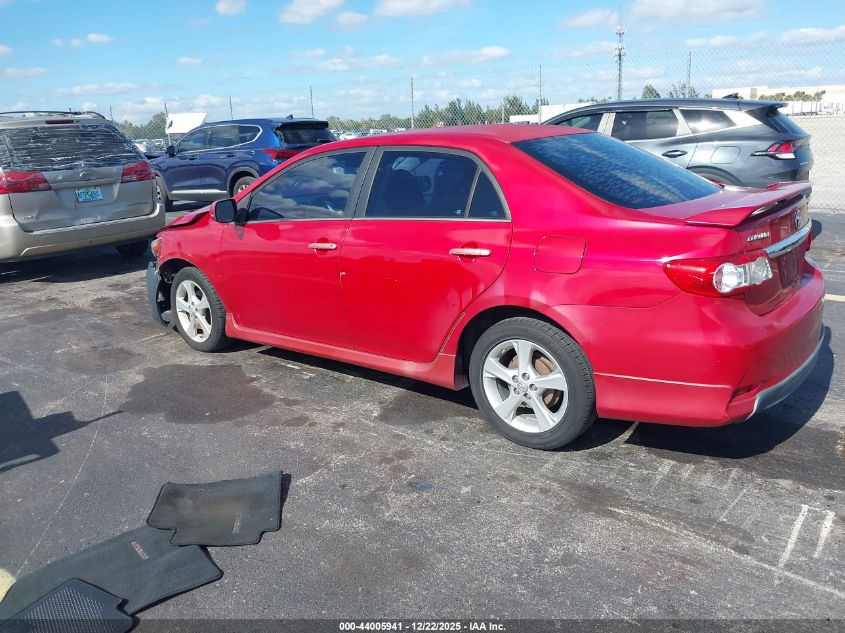 2013 Toyota Corolla S VIN: 2T1BU4EE2DC101092 Lot: 44005941