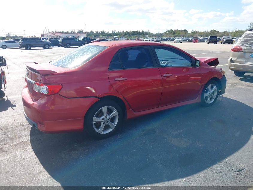 2013 Toyota Corolla S VIN: 2T1BU4EE2DC101092 Lot: 44005941