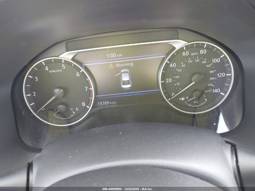 2025 Nissan Altima Sv Fwd VIN: 1N4BL4DVXSN394664 Lot: 44005990