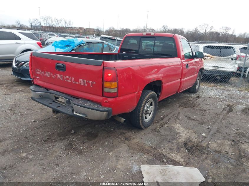 2002 Chevrolet Silverado 1500 VIN: 1GCEC14W62Z162554 Lot: 44006047