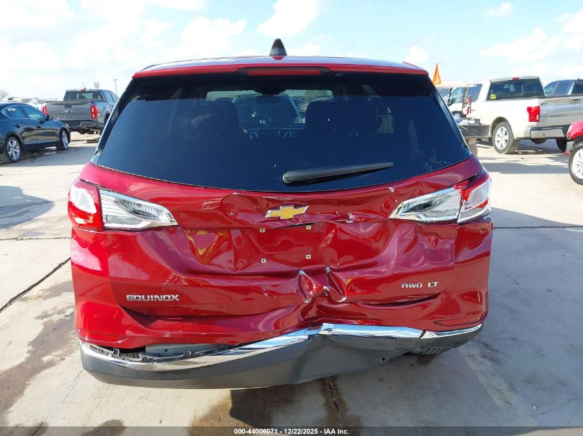 2018 Chevrolet Equinox Lt VIN: 3GNAXSEV9JL263857 Lot: 44006071