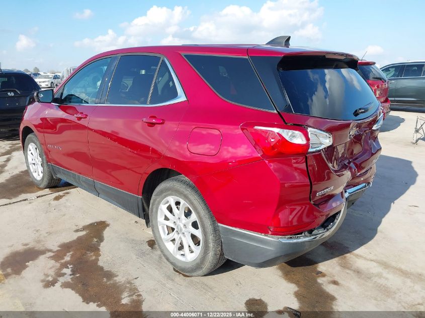 2018 Chevrolet Equinox Lt VIN: 3GNAXSEV9JL263857 Lot: 44006071