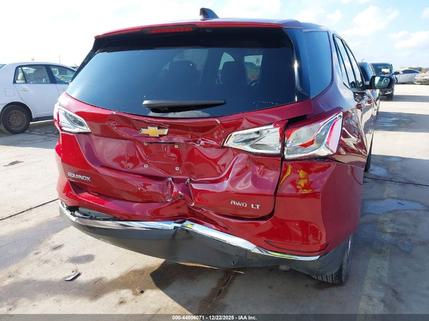 2018 Chevrolet Equinox Lt VIN: 3GNAXSEV9JL263857 Lot: 44006071