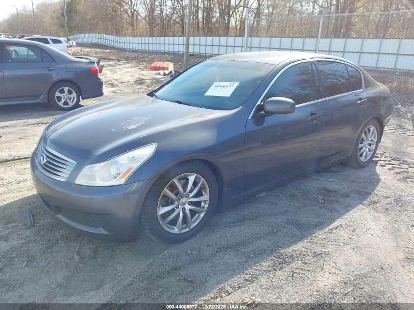2007 Infiniti G35 Journey VIN: JNKBV61E27M729822 Lot: 44006077
