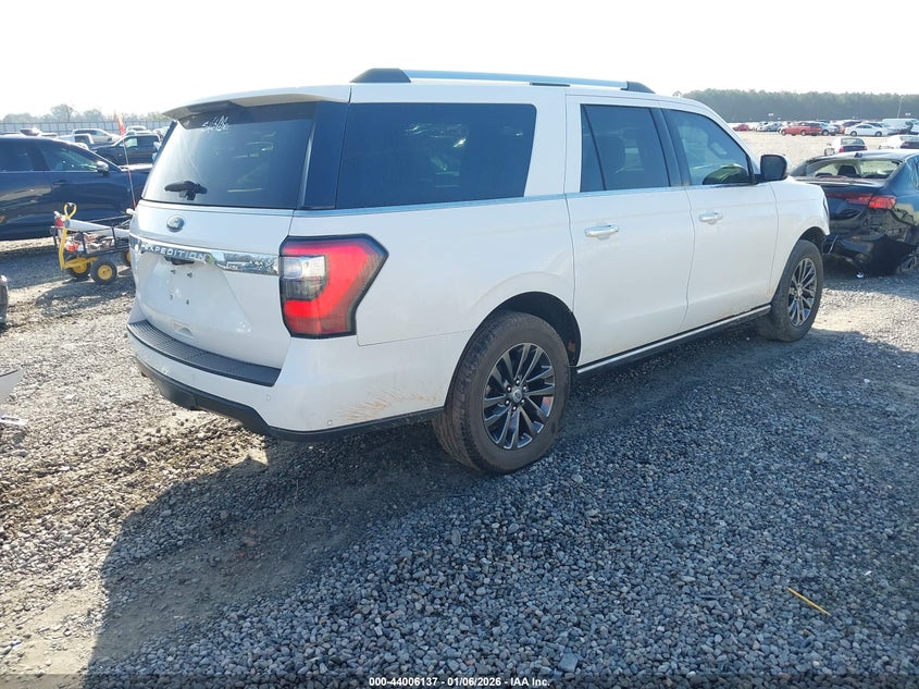 Vin: 1fmjk2at7mea39644, lot: 44501892, ford expedition limited max 20214