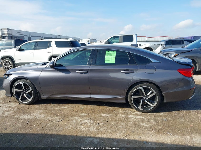 VIN 1HGCV1F33KA004256 2019 HONDA ACCORD SPORT