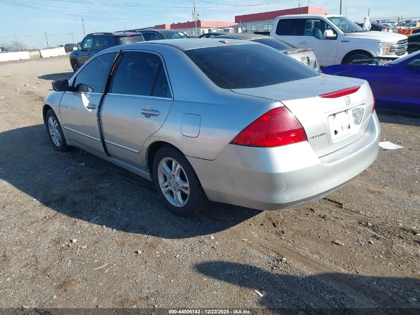 2006 Honda Accord 2.4 Ex VIN: 1HGCM56796A157016 Lot: 44006143