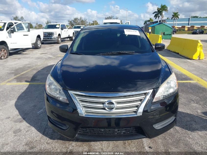 2014 Nissan Sentra Sv VIN: 3N1AB7AP2EY219996 Lot: 44006146