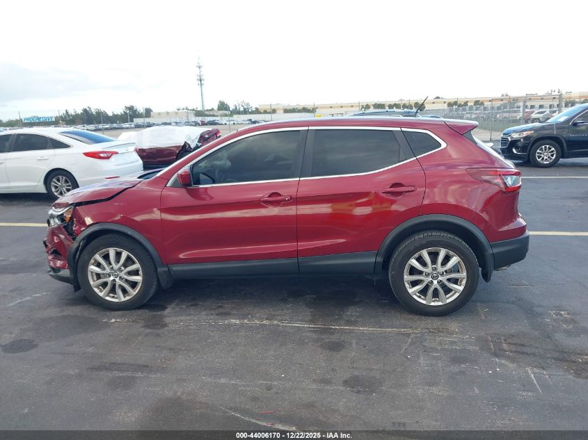 2021 Nissan Rogue Sport S Fwd Xtronic Cvt VIN: JN1BJ1AV9MW318016 Lot: 44006170