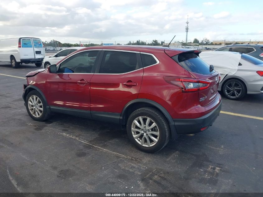 2021 Nissan Rogue Sport S Fwd Xtronic Cvt VIN: JN1BJ1AV9MW318016 Lot: 44006170