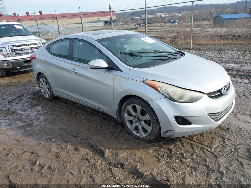 KMHDH4AE2DU504930 2013 Hyundai Elantra Limited auction photo 1