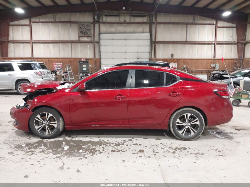 2023 Nissan Sentra Sv Xtronic Cvt VIN: 3N1AB8CV5PY229698 Lot: 44006194