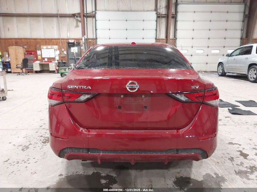 2023 Nissan Sentra Sv Xtronic Cvt VIN: 3N1AB8CV5PY229698 Lot: 44006194